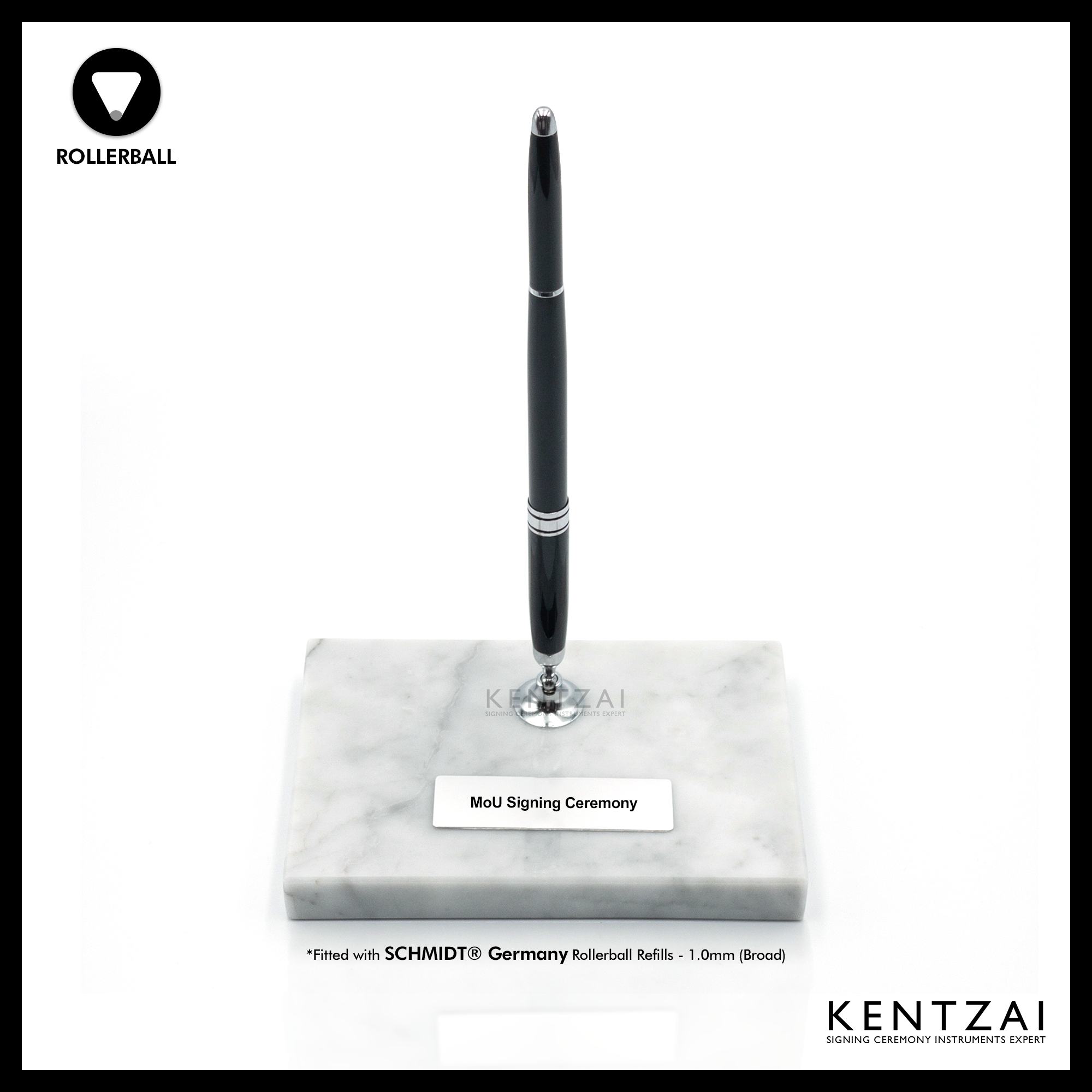 KENTZAI-White-Single-Chrome